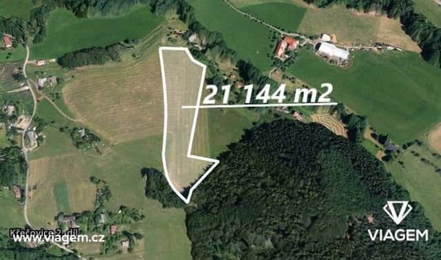 Prodej pole 7 929 m², Rovensko pod Troskami, okres Semily