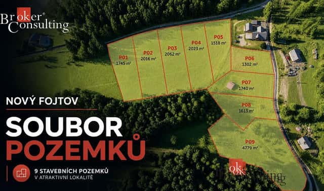 Prodej stavebního pozemku 18 781 m², Nejdek, okres Karlovy Vary
