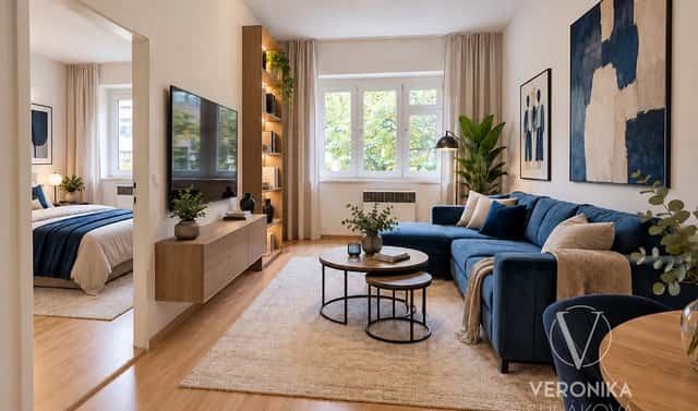 Prodej bytu 2+kk 50 m², Kloboučnická, Praha 4 – Nusle