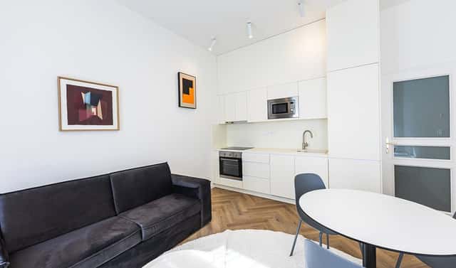 Pronájem bytu 2+kk 41 m², Sázavská, Praha 2 – Vinohrady