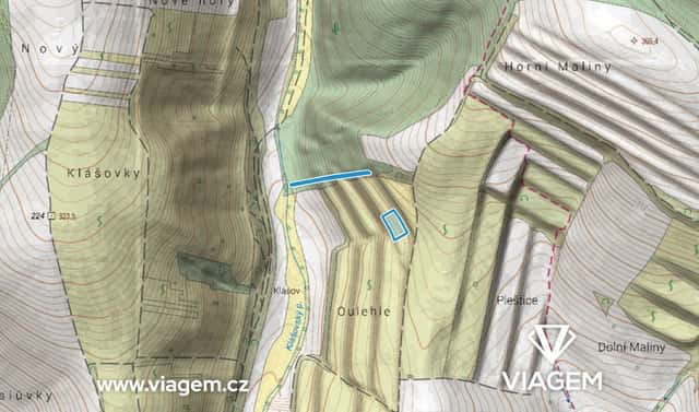 Prodej pole 795 m², Žarošice, okres Hodonín