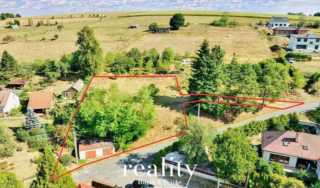 Prodej stavebního pozemku 1 362 m², Úvoz, Luka nad Jihlavou, okres Jihlava
