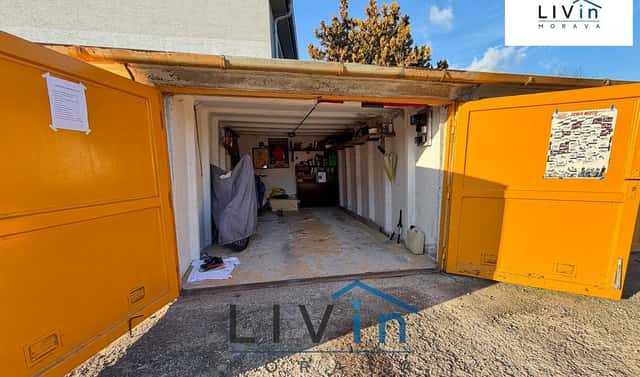 Prodej zděné garáže 18 m2, elektřina, Brno Horní Heršpice, Kšírova, Brno – Horní Heršpice, okres Brno-město