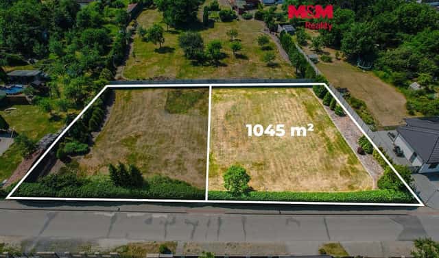 Prodej stavebního pozemku 1 045 m², Martinice, okres Kroměříž