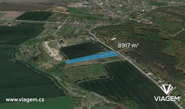 Prodej pole 1 486 m², Charvatce, okres Mladá Boleslav