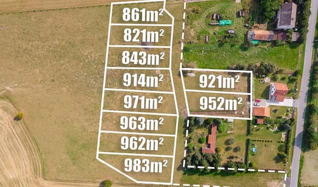 Prodej stavebního pozemku 921 m², Velký Bor, okres Klatovy