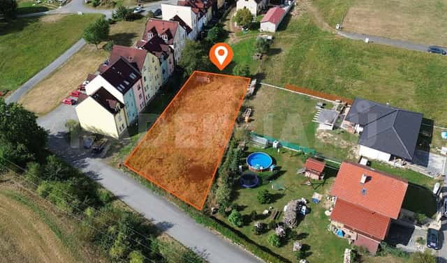 Prodej stavebního pozemku 896 m², Borotín, okres Tábor