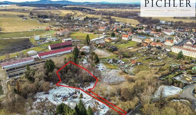 Prodej komerčního pozemku 3 500 m², Horní Stropnice, okres České Budějovice