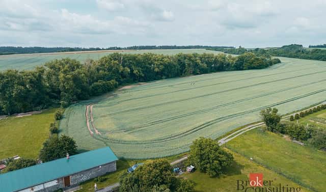Prodej stavebního pozemku 2 208 m², Nesuchyně, okres Rakovník