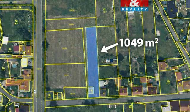 Prodej stavebního pozemku 1 049 m², Žatec – Velichov, okres Louny