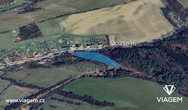 Prodej zahrady 10 258 m², Ludkovice, okres Zlín