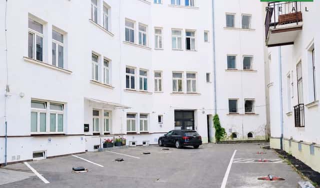 Pronájem parkovacího stání ve vnitrobloku, ulice Koliště, Koliště, Brno – Zábrdovice, okres Brno-město
