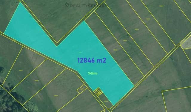Prodej pole 12 846 m², Chlum u Třeboně, okres Jindřichův Hradec