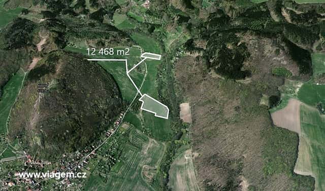 Prodej pole 12 468 m², Třebušín, okres Litoměřice