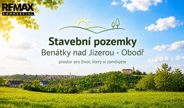 Prodej stavebního pozemku 852 m², Benátky nad Jizerou, okres Mladá Boleslav