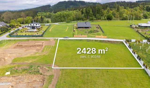 Prodej stavebního pozemku 2 428 m², Milířská, Jeřmanice, okres Liberec