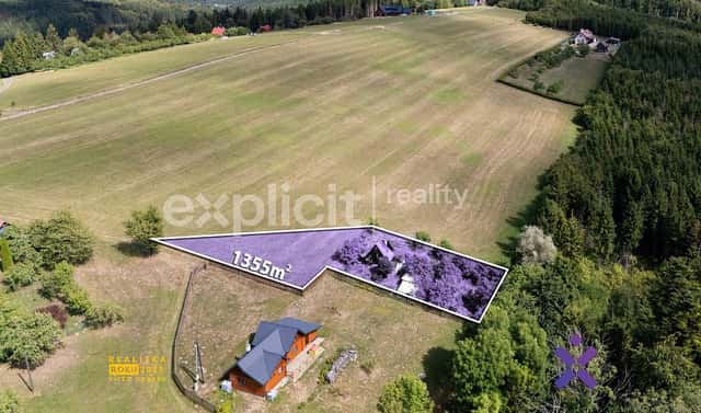 Prodej stavebního pozemku 1 355 m², Držková, okres Zlín
