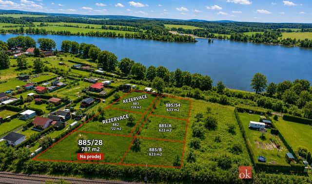 Prodej stavebního pozemku 787 m², U Přehrady, Cheb – Podhrad