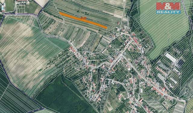 Prodej pole 616 m², Stavěšice, okres Hodonín