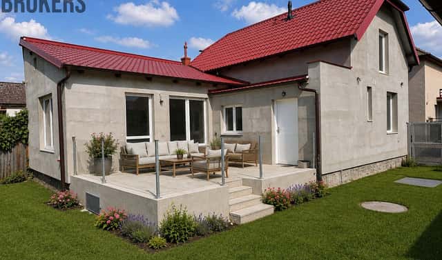 Prodej domu 146 m² s pozemkem 574 m², Ohrada, Všetaty, okres Mělník