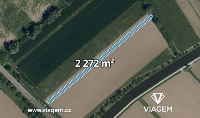 Prodej pole 1 136 m², Veselí nad Moravou, okres Hodonín