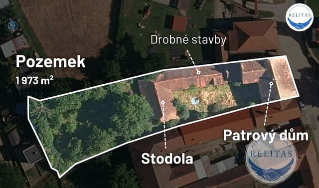 Prodej chaty/chalupy 450 m² s pozemkem 1 973 m², Čakov, okres České Budějovice