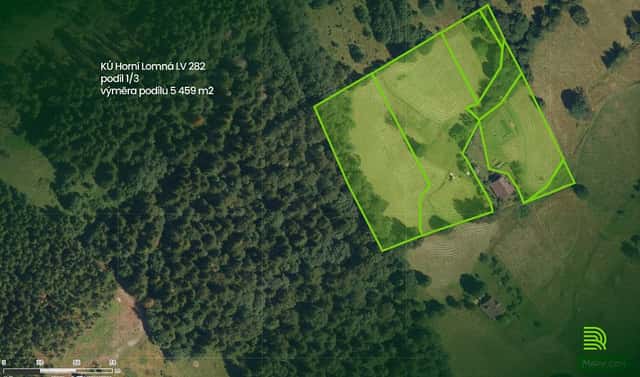 Prodej louky 5 459 m², Horní Lomná, okres Frýdek-Místek