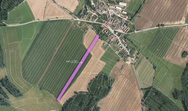 Prodej stavebního pozemku 13 776 m², Mysletice, okres Jihlava