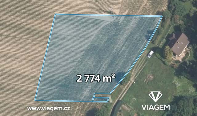 Prodej pole 709 m², Jesenice, okres Praha-západ