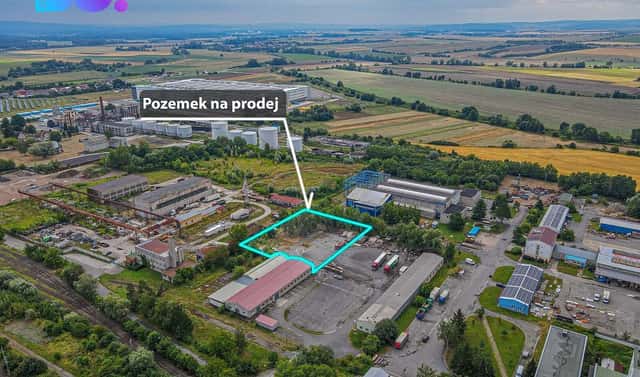 Prodej komerčního pozemku 3 337 m², Kojetín, okres Přerov