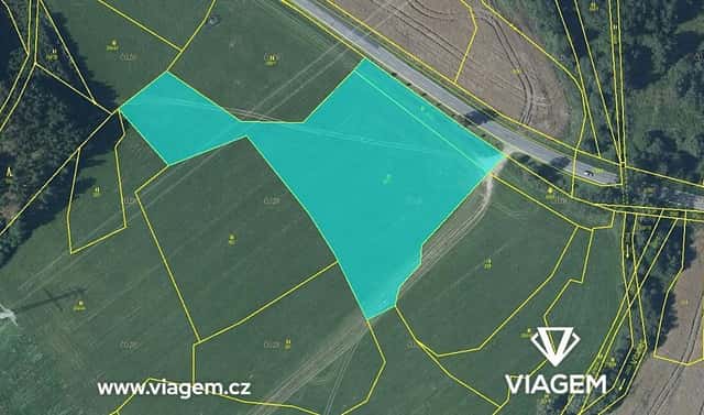 Prodej pole 2 335 m², Vítanov, okres Chrudim