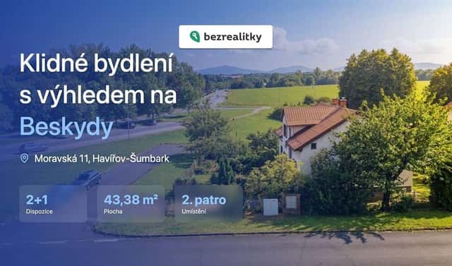 Prodej bytu 2+1 43 m², Moravská, Havířov – Šumbark, okres Karviná