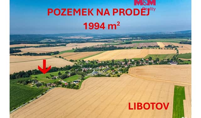 Prodej stavebního pozemku 1 994 m², Libotov, okres Trutnov