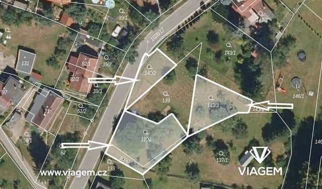 Prodej zahrady 824 m², Višňová, okres Liberec