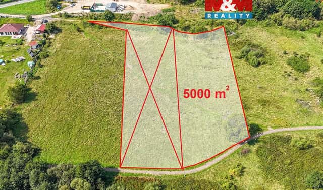 Prodej stavebního pozemku 5 000 m², Citice – Hlavno, okres Sokolov