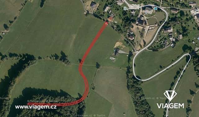 Prodej pole 1 072 m², Velké Losiny, okres Šumperk