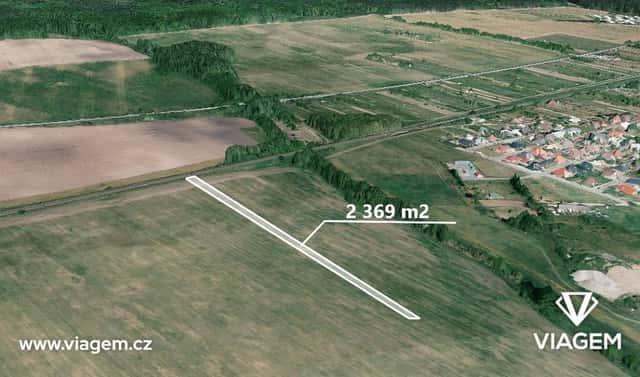 Prodej pole 1 184 m², Rohatec, okres Hodonín