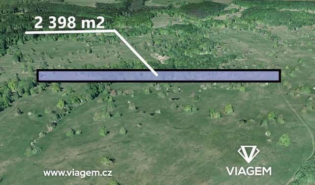 Prodej pole 2 398 m², Suchov, okres Hodonín