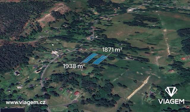 Prodej stavebního pozemku 507 m², Krásná Lípa, okres Děčín