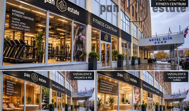 Pronájem obchodních prostor 863 m², náměstí Práce, Zlín