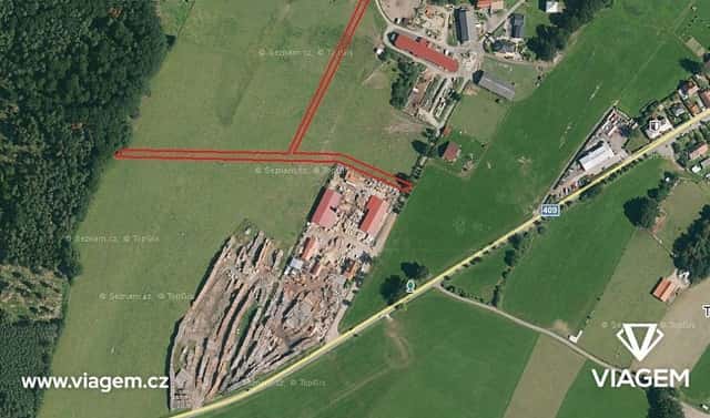 Prodej lesa 85 m², Turovec, okres Tábor