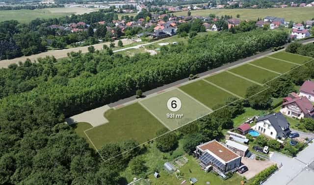 Prodej stavebního pozemku 931 m², Polní, Srubec, okres České Budějovice