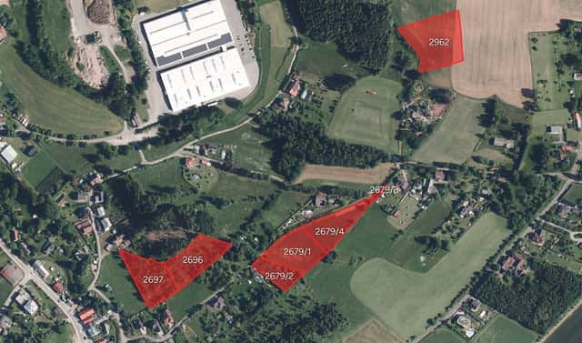 Prodej pole 5 313 m², Stará Paka, okres Jičín