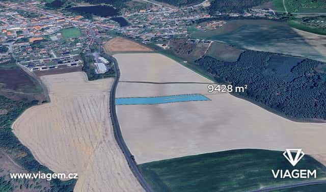 Prodej pole 1 178 m², Radnice, okres Rokycany