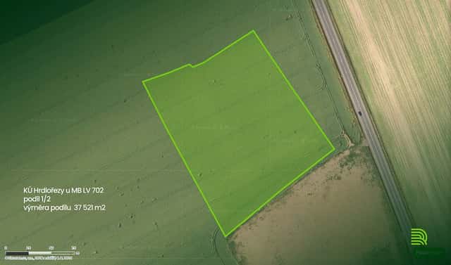 Prodej pole 37 521 m², Hrdlořezy, okres Mladá Boleslav
