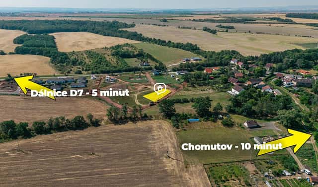 Prodej stavebního pozemku 980 m², Nezabylice, okres Chomutov