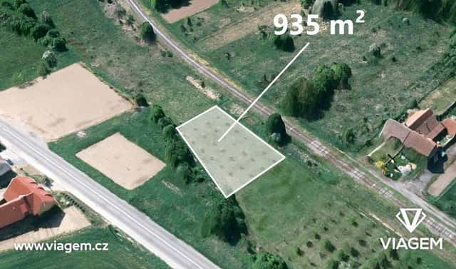 Prodej stavebního pozemku 467 m², Nemotice, okres Vyškov