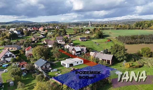 Prodej stavebního pozemku 900 m², Ohrazenice, okres Semily