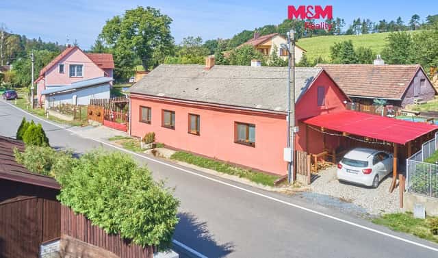 Prodej domu 75 m² s pozemkem 513 m², Struhařov – Budkov, okres Benešov