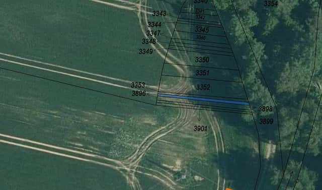 Prodej pole 21 m², Řípec, okres Tábor